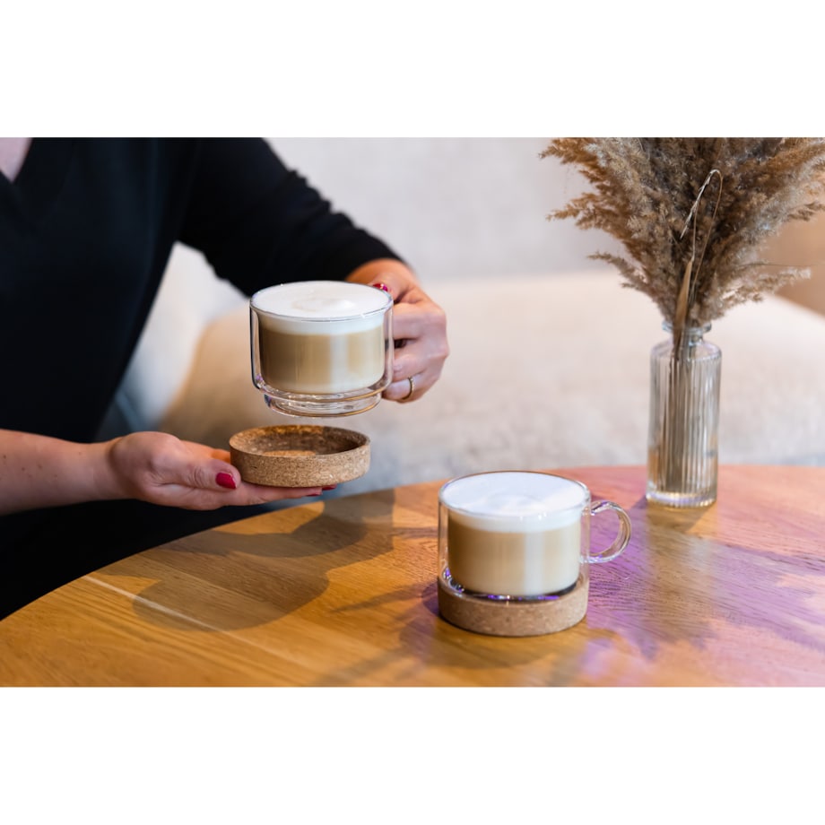 Komplet 2 szklanek z podwójną ścianką 220 ml Vilagio 29323