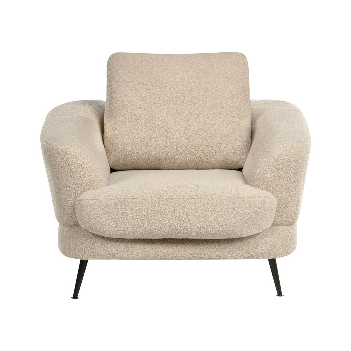 Fotel KJAER Boucle Jasnobeżowy