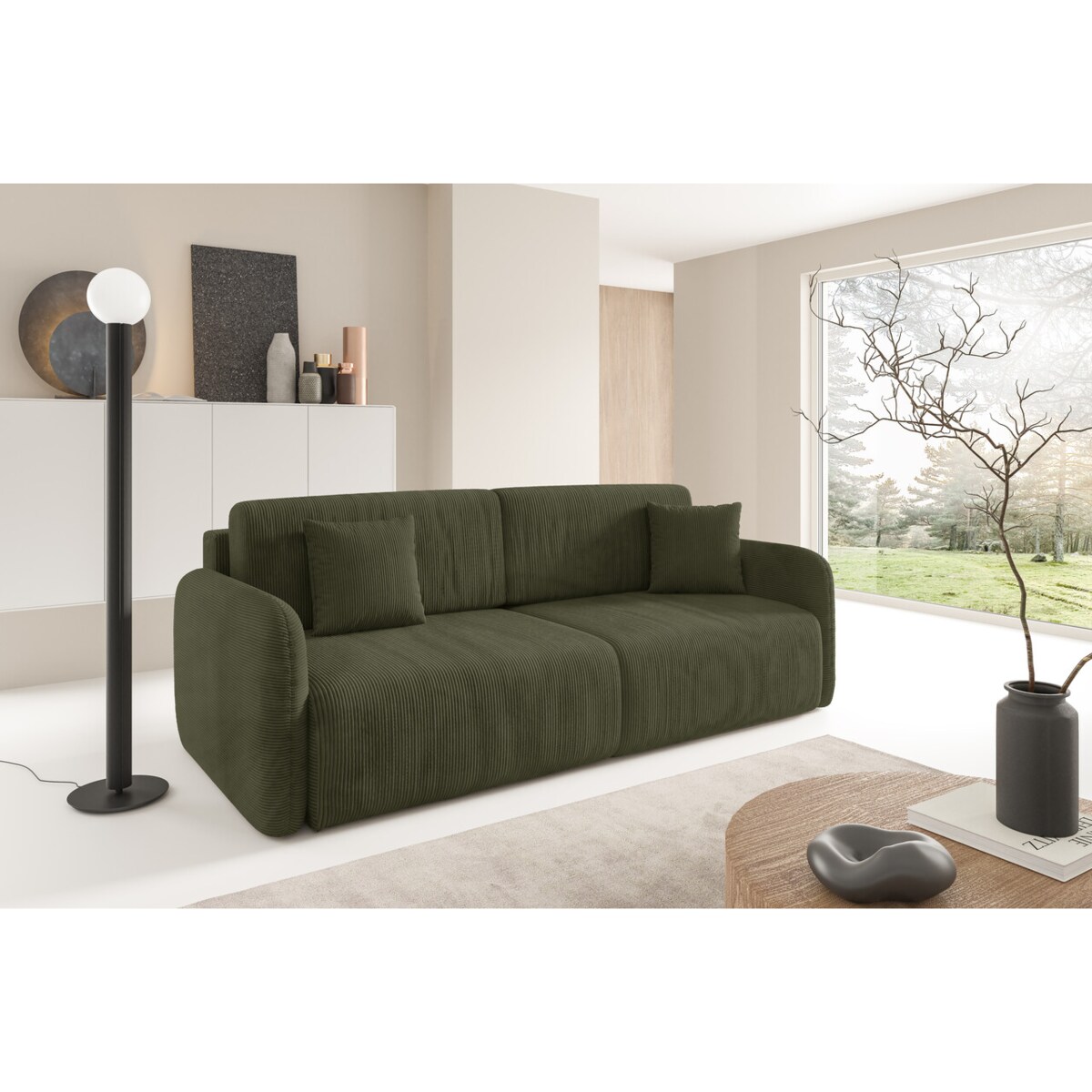 Kanapa MALLOW z funkcją spania Kolor: POSO 46