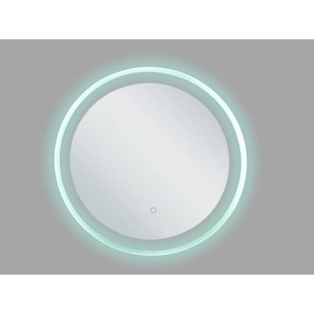 Okrągłe lustro ścienne LED ø 58 cm BRINAY