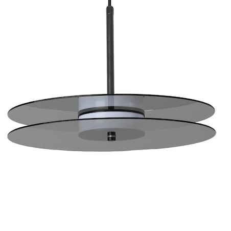 Lampa wisząca Light Prestige Casy dymny LED CCT 3000K/4000K/6000K (regulowana) 1 szt.