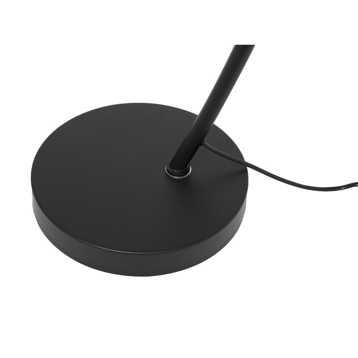 Lampa podłogowa metalowa czarna DINTEL