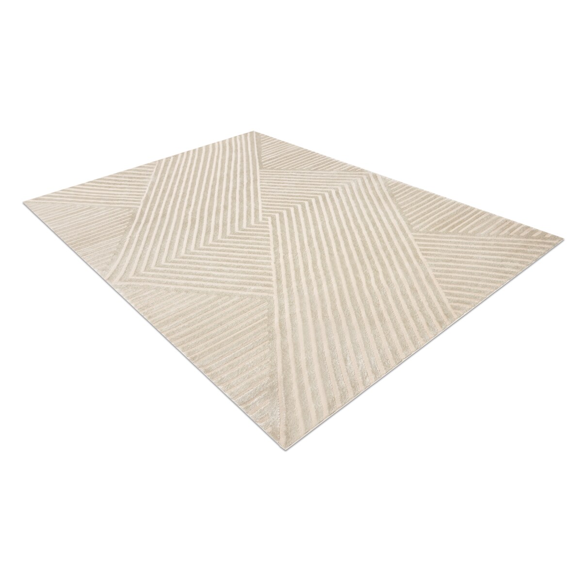 Dywan BALANCE 1503 taupe - Geometryczny, 160x220 cm