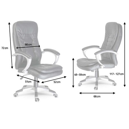 Fotel biurowy Sofotel 322 czarny - black