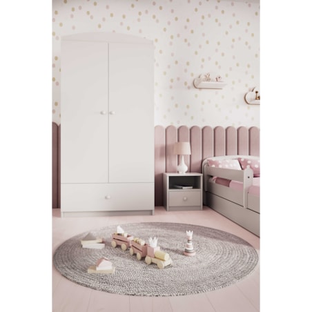 Szafa babydreams biała bez wzoru