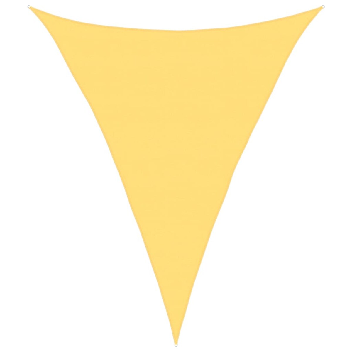 vidaXL Żagiel przeciwsłoneczny, 160 g/m², beżowy, 5x6x6 m, HDPE