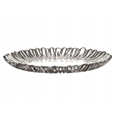 TALERZYKI DESEROWE AURORA szklane 6x20cm pasabahce OZDOBNE na ciasto desery