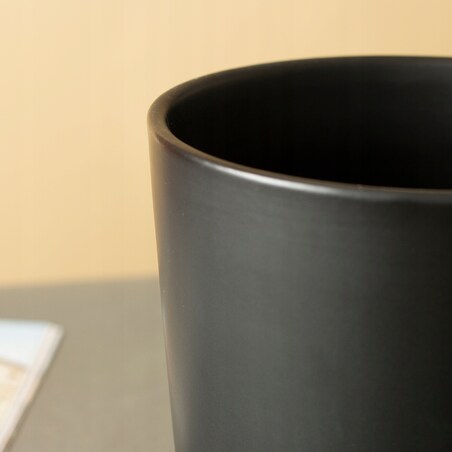 DONICA ISTAD XL z podstawką CZARNY MAT śr. 19cm