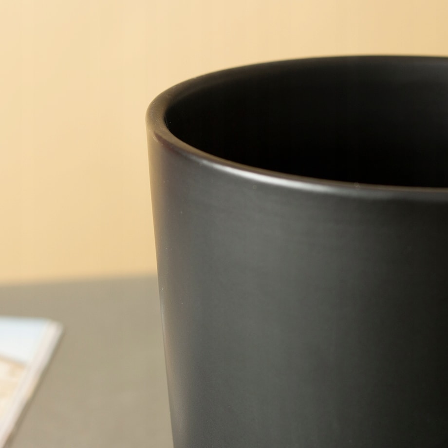 DONICA ISTAD XL z podstawką CZARNY MAT śr. 19cm