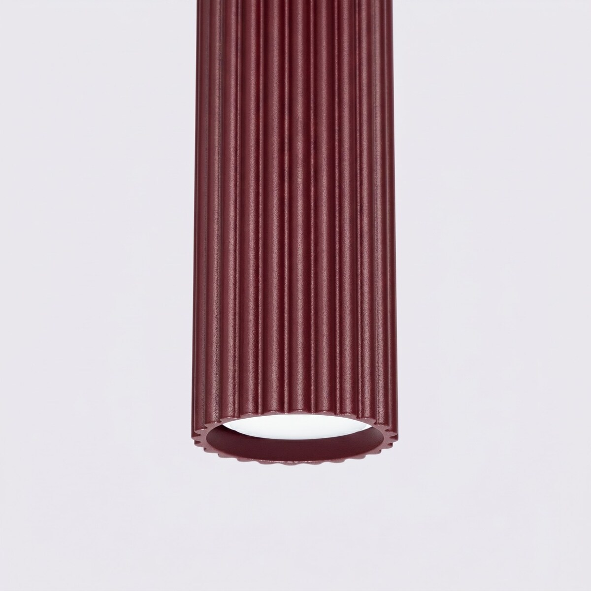 Lampa wisząca KARBON 1 burgund