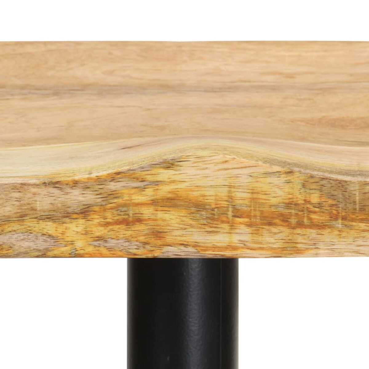 vidaXL Stołki barowe, 2 szt., 76 cm, lite drewno mango
