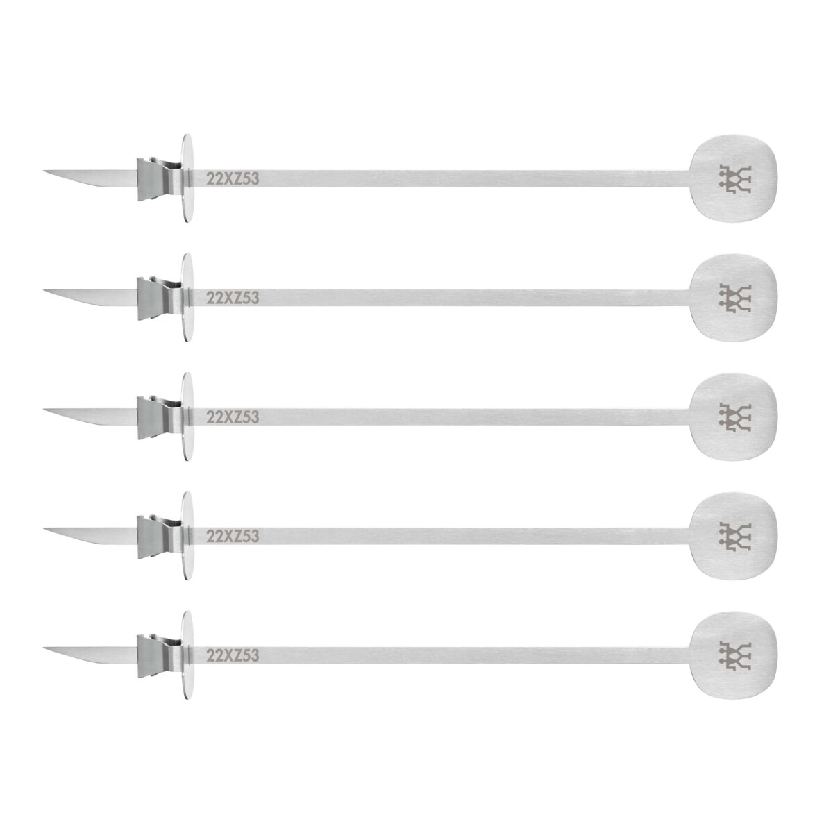 ZWILLING BBQ+ Zestaw 5 szpikulców do szaszłyków
