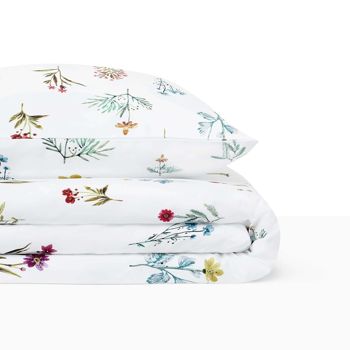 Pościel Polne kwiaty 200/200 + 2 x 70/80 cm