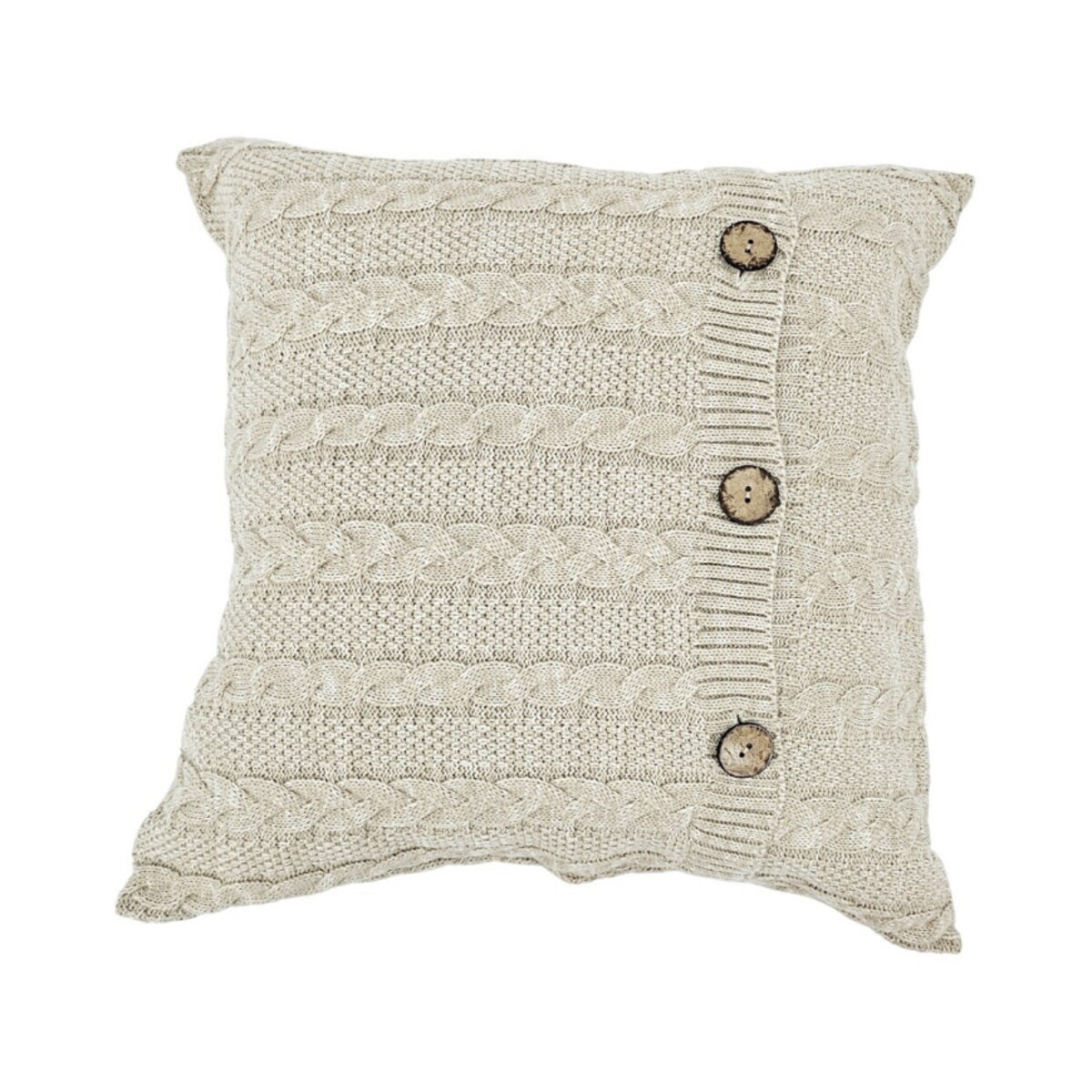 Poszewka dzianinowa bawełniana – VENEZIA LATTE