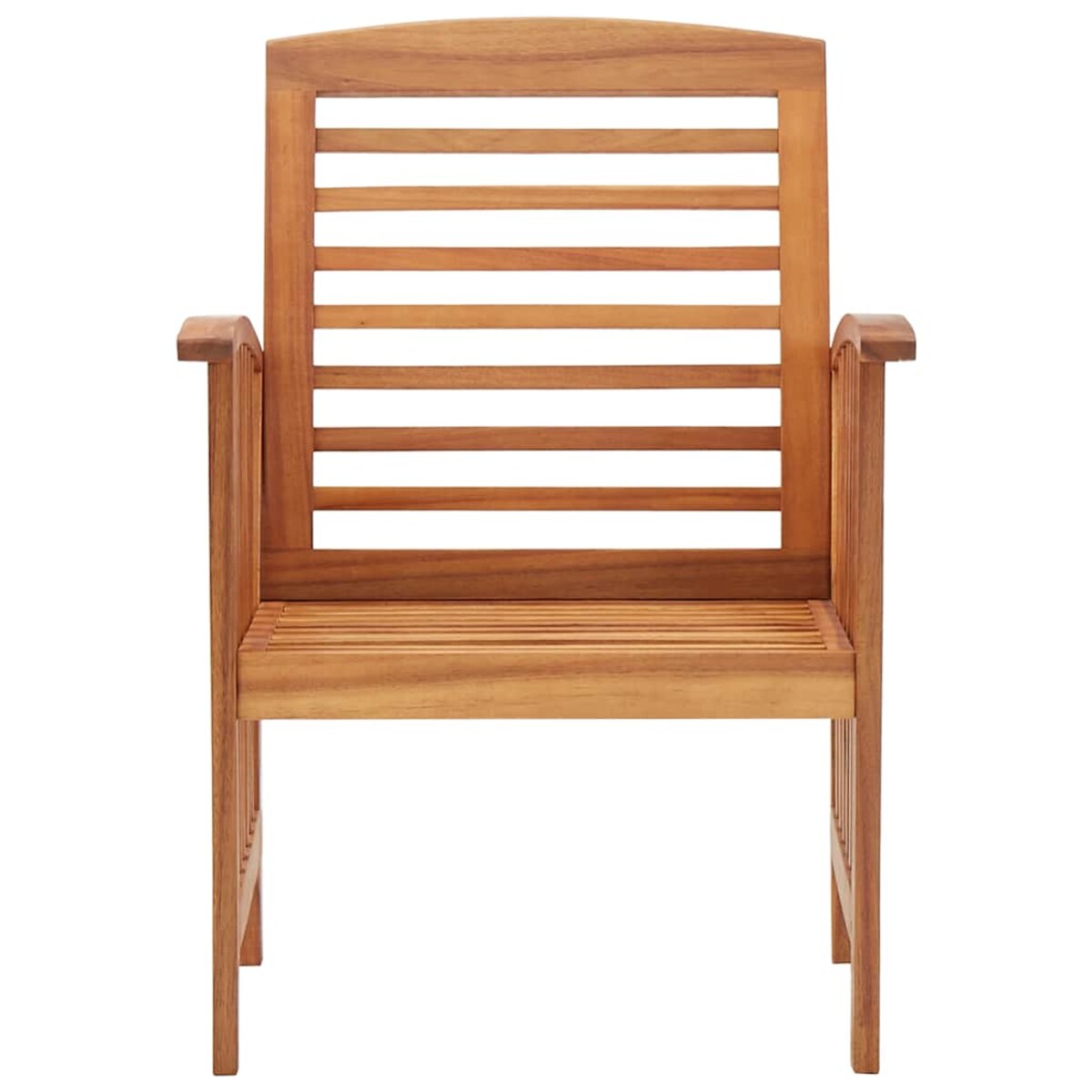 vidaXL Krzesła ogrodowe, 2 szt., lite drewno akacjowe