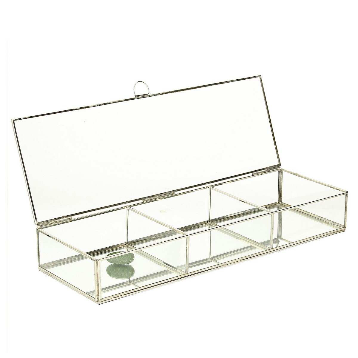 Szklana szkatułka Alessia 50x17x7,5cm, 50 x 17 x 7,5 cm