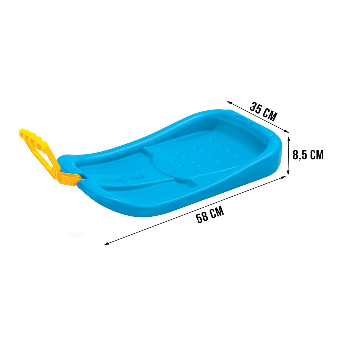 Ślizg Na Śnieg Sanki Plastikowe Ślizgacz Zjazdowy Dla Dzieci