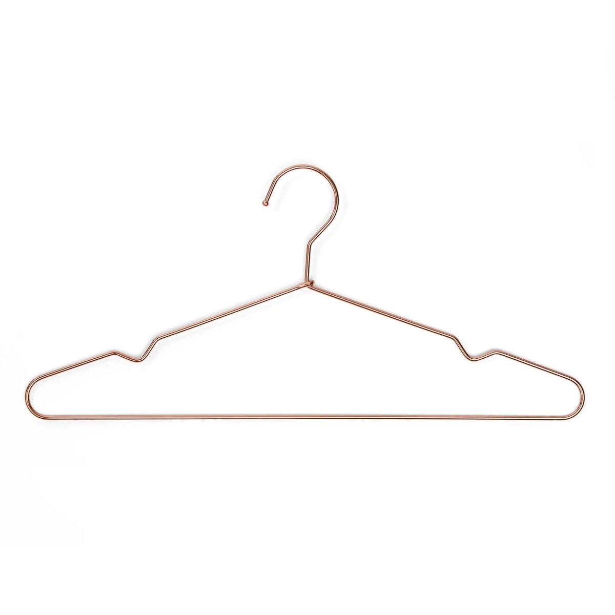 Zestaw 5 wieszaków w kolorze miedzianym Rayen
