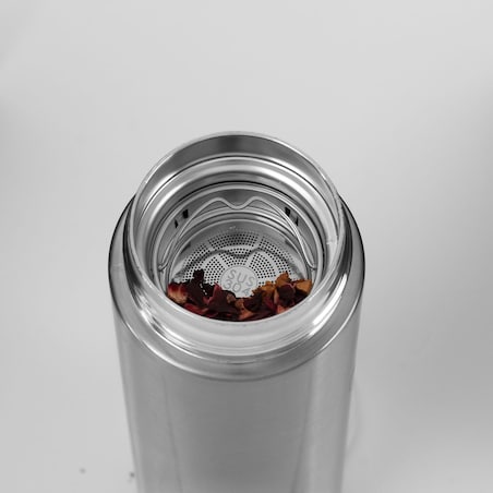 Inteligentny termos stalowy 0.45L z wskaźnikiem temperatury LED BERLINGER HAUS Rose Gold