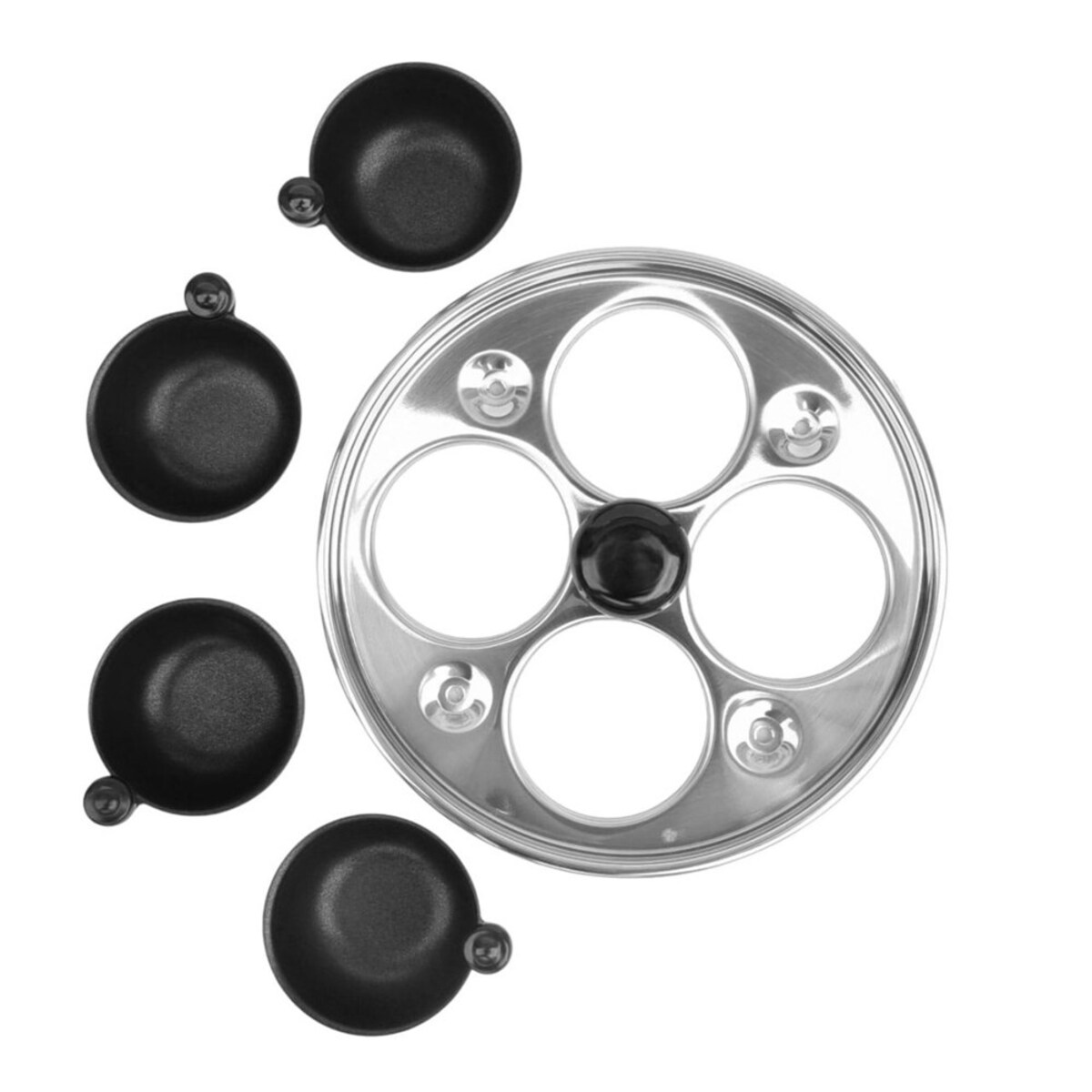 Klausberg patelnia stalowa z wkładem do jajek 20cm KB7606