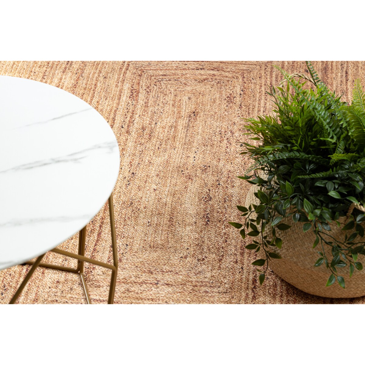 Dywan do prania ANDRE 1017 Pled, plecionka 160x220 cm