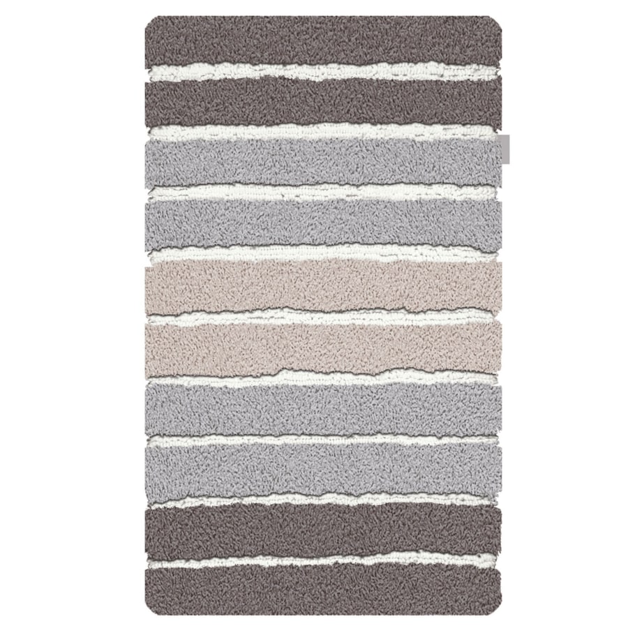 Kleine Wolke Phoenix Ekologiczny Dywanik łazienkowy szary 60x 60 cm ECO LIVING