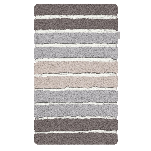 Kleine Wolke Phoenix Ekologiczny Dywanik łazienkowy szary 60x 60 cm ECO LIVING