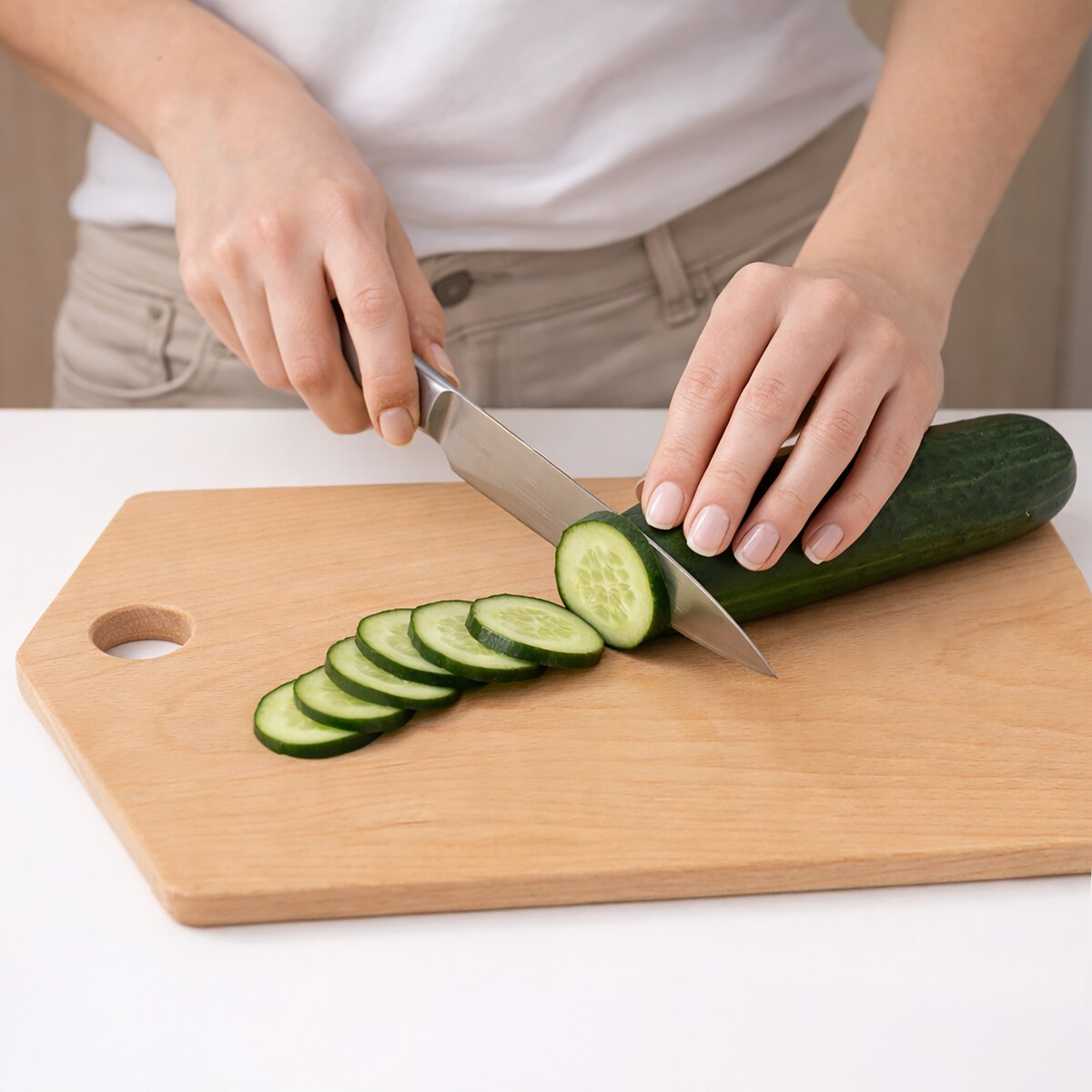 Deski Drewniane Kuchenne Do Krojenia Serwowania Zestaw 3 Szt Naturalne Drewno