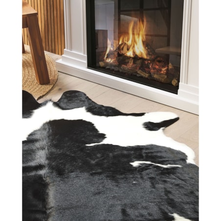 Skóra bydlęca 3-4 m² czarno-biała NASQU