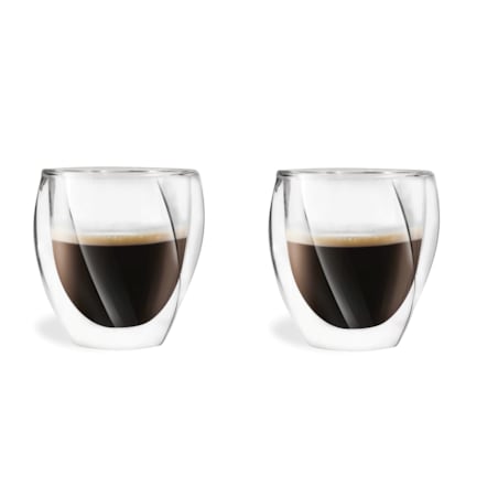 Zestaw 2 szklanek z podwójną ścianką Cristallo 250 ml 25486