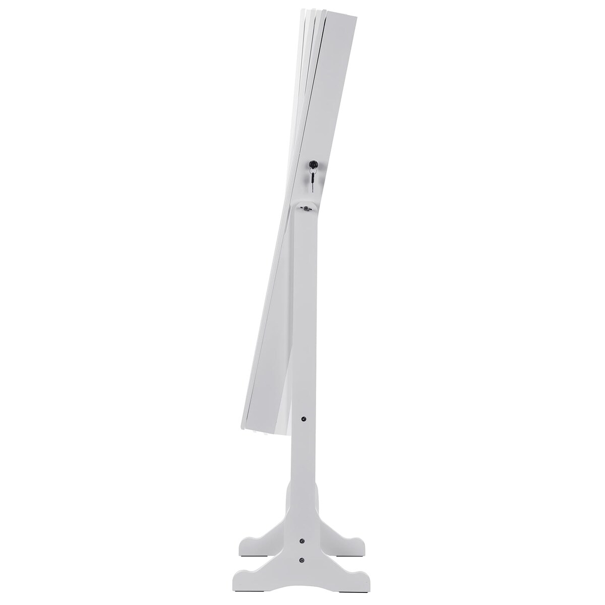 Szafka Z Lustrem Na Biżuterię Biały