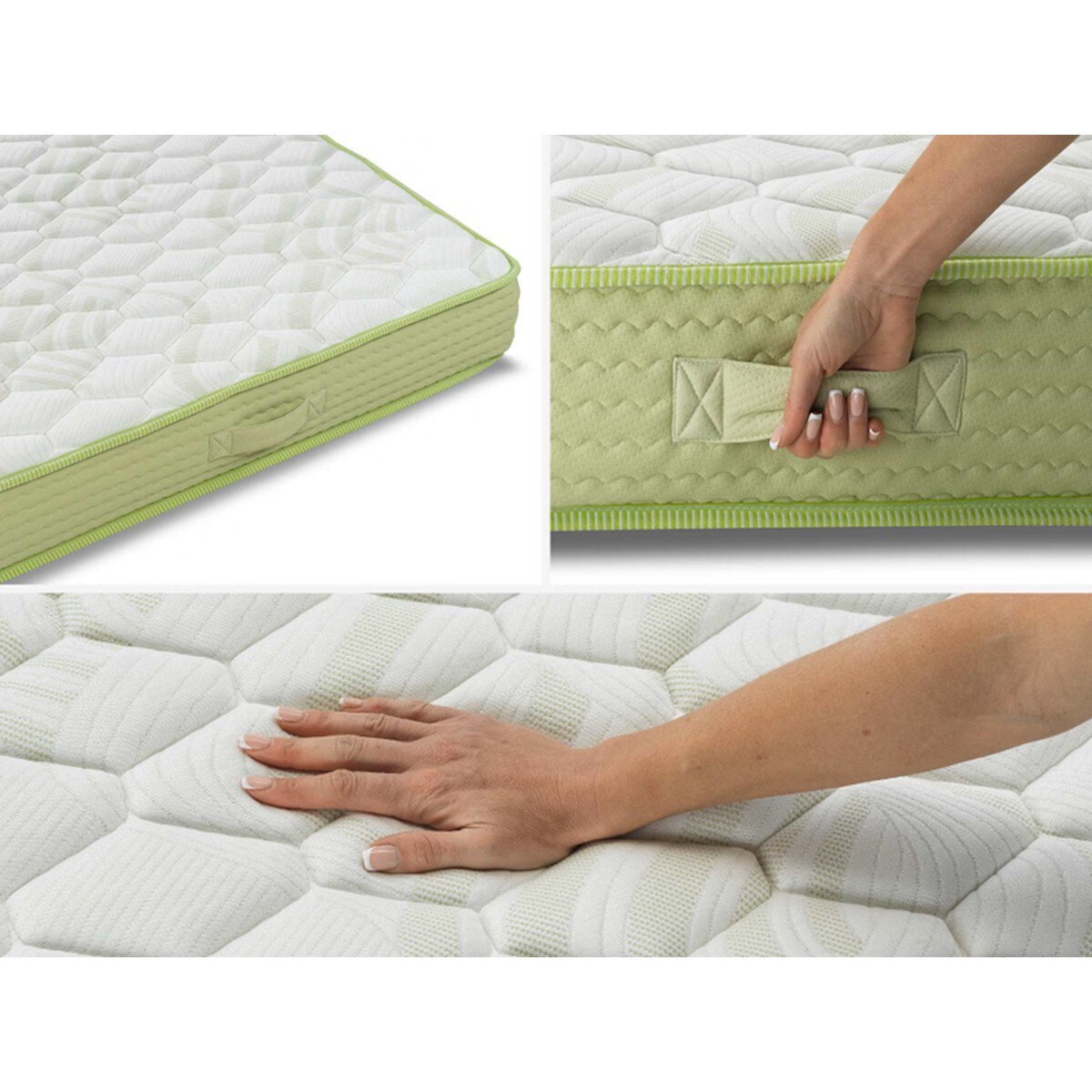 Dormeo Aloe Vera Plus Memory – materac Ecocell z pianką memory 120×200 18 cm