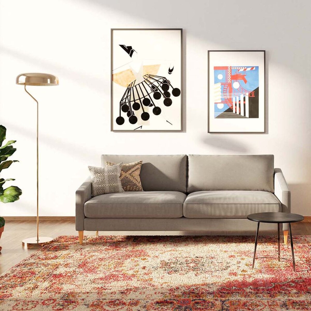 Karoto sofa 3 osobowa Beżowa