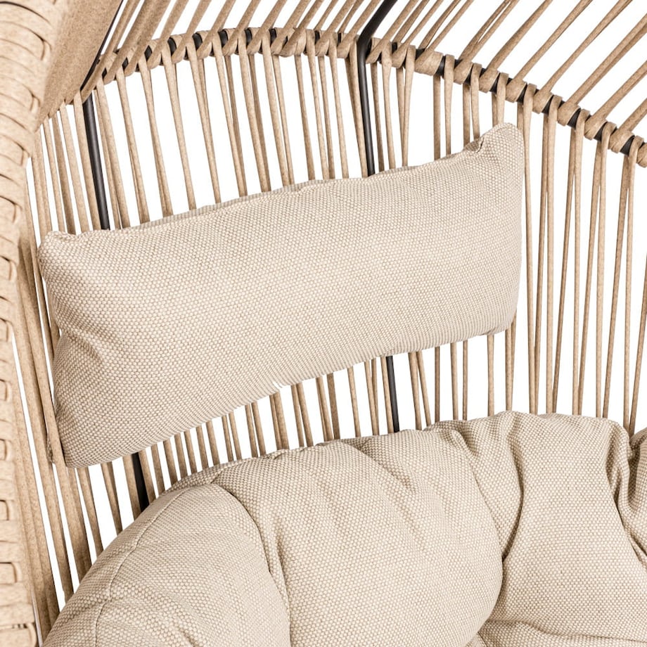 FOTEL OGRODOWY HOLAND KOKON BEŻOWY