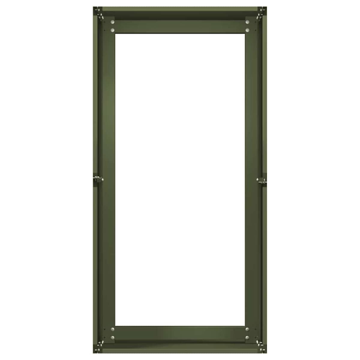 vidaXL Doniczka Oliwkowo-zielona 40x80x40 cm Stal walcowana na zimno