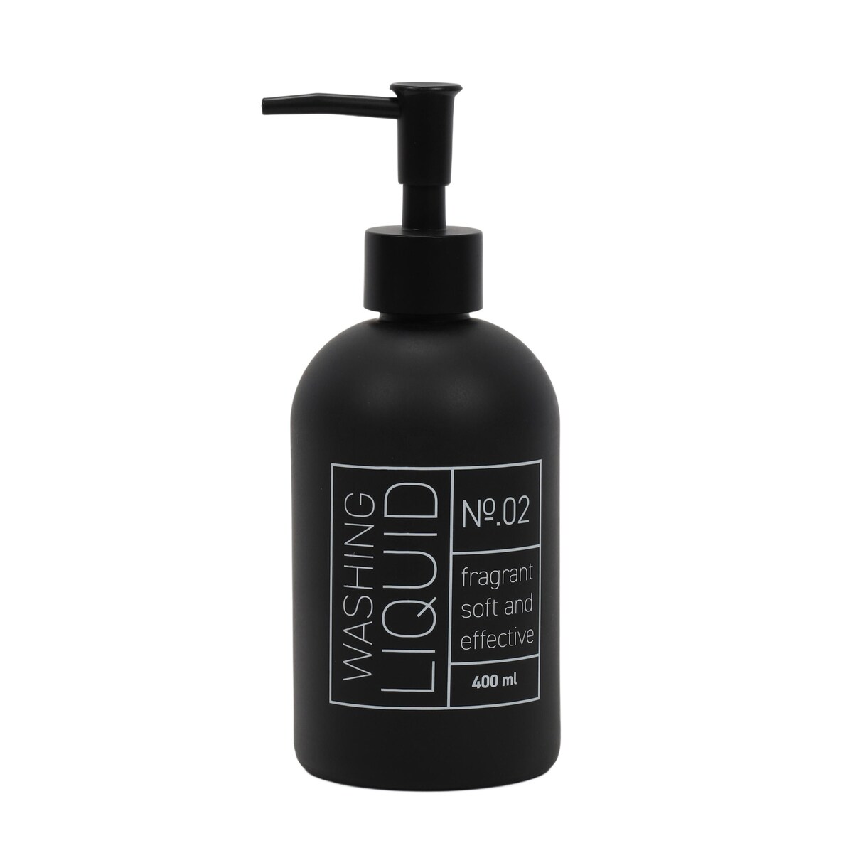 Szklany dozownik na mydło, 400 ml