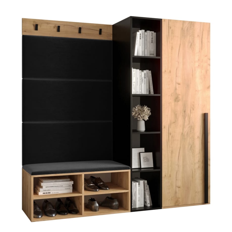 Garderoba do przedpokoju Abiks MIRO 1 craft+manila18