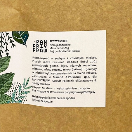 Szczypiorek – Refill