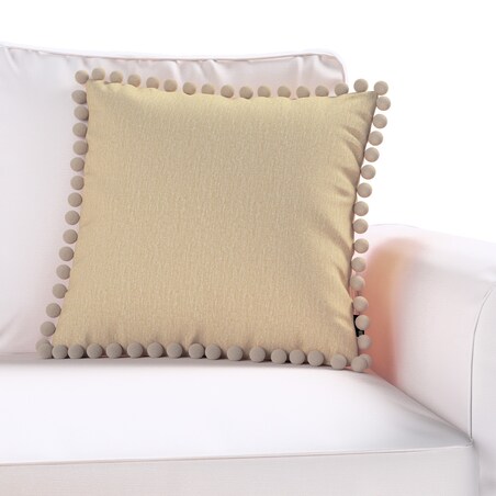 Poszewka Wera na poduszkę 45x45 kremowy szenil