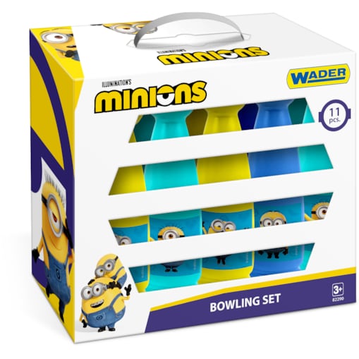 Minions kręgle w kartonie