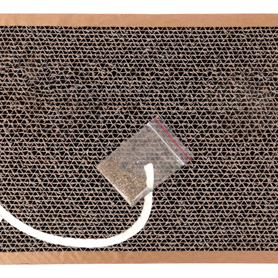 Drapak Kartonowy Dla Kota Tekturowy + Kocimiętka 38x12 cm