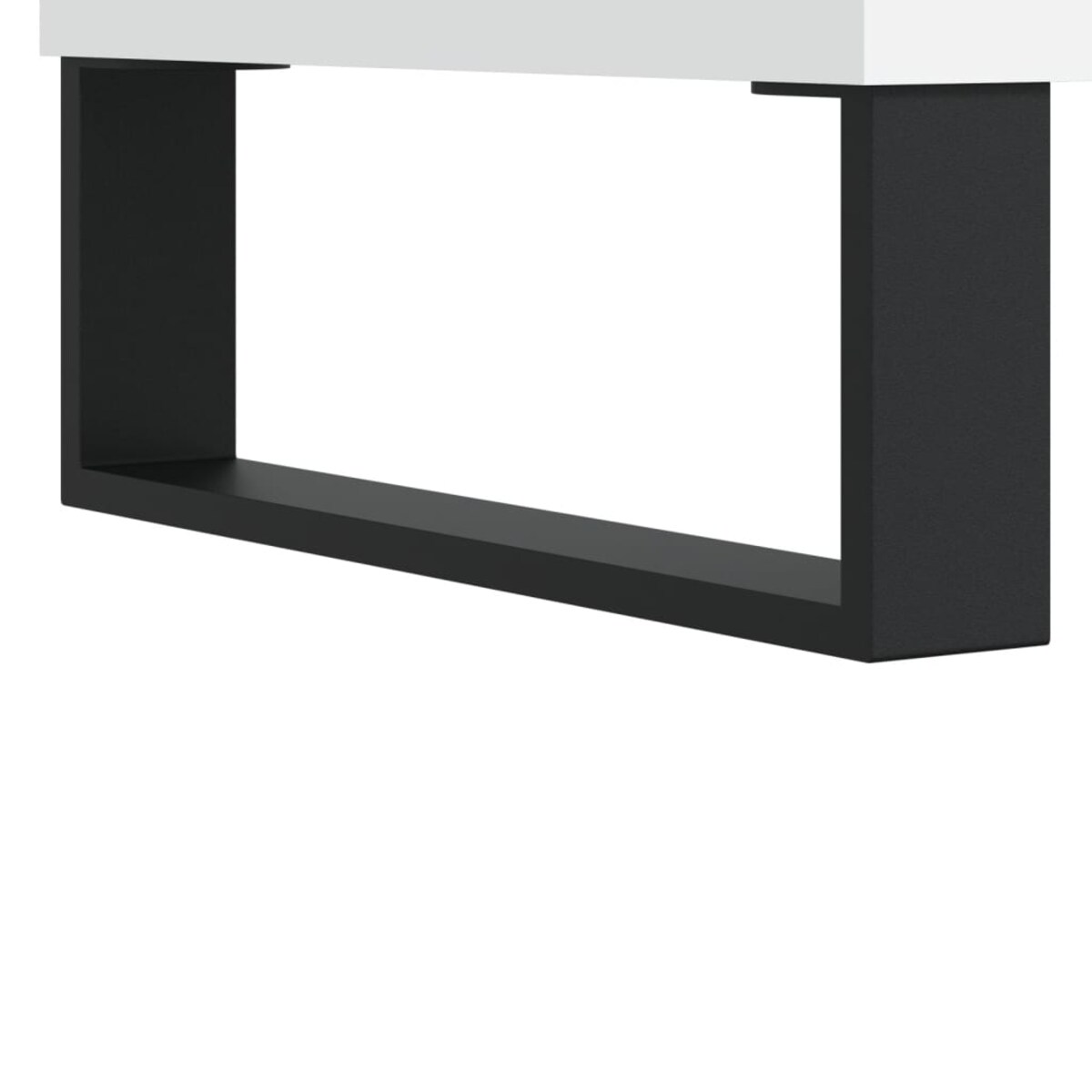vidaXL Stolik kawowy, biały 90x50x36,5 cm, materiał drewnopochodny