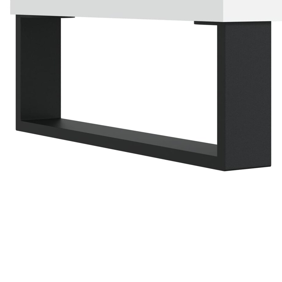 vidaXL Stolik kawowy, biały 90x50x36,5 cm, materiał drewnopochodny