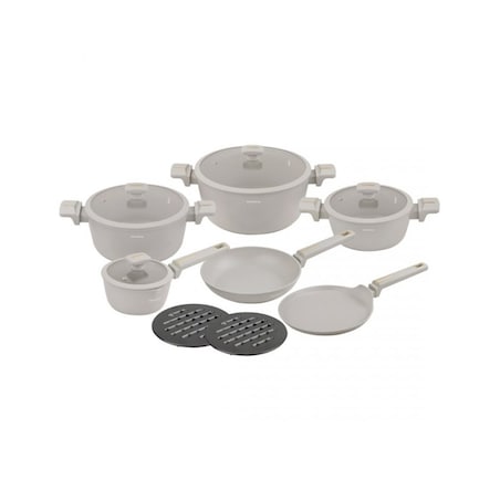 Klausberg zestaw 12 garnków marmurkowych 63912