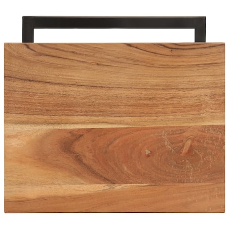 vidaXL Stoliki boczne, 2 szt., 31,5 x 24,5 x 64,5 cm, drewno akacjowe