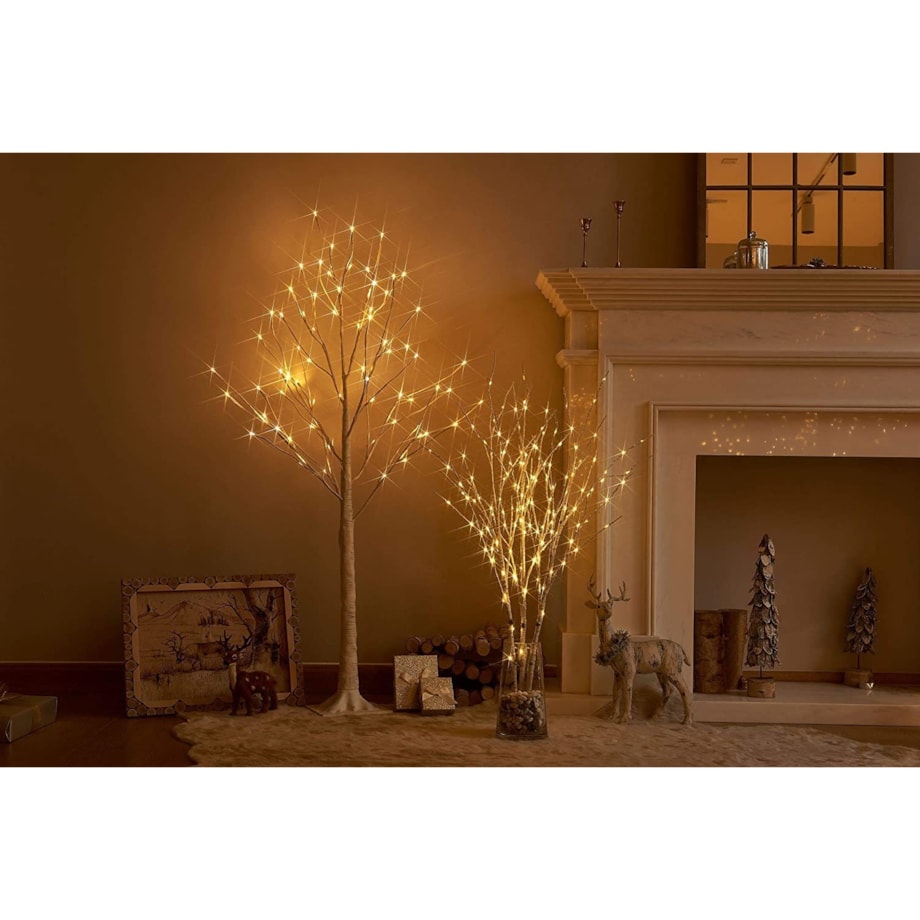 DRZEWKO ŚWIĄTECZNE LED BRZOZA 150CM CD007-72