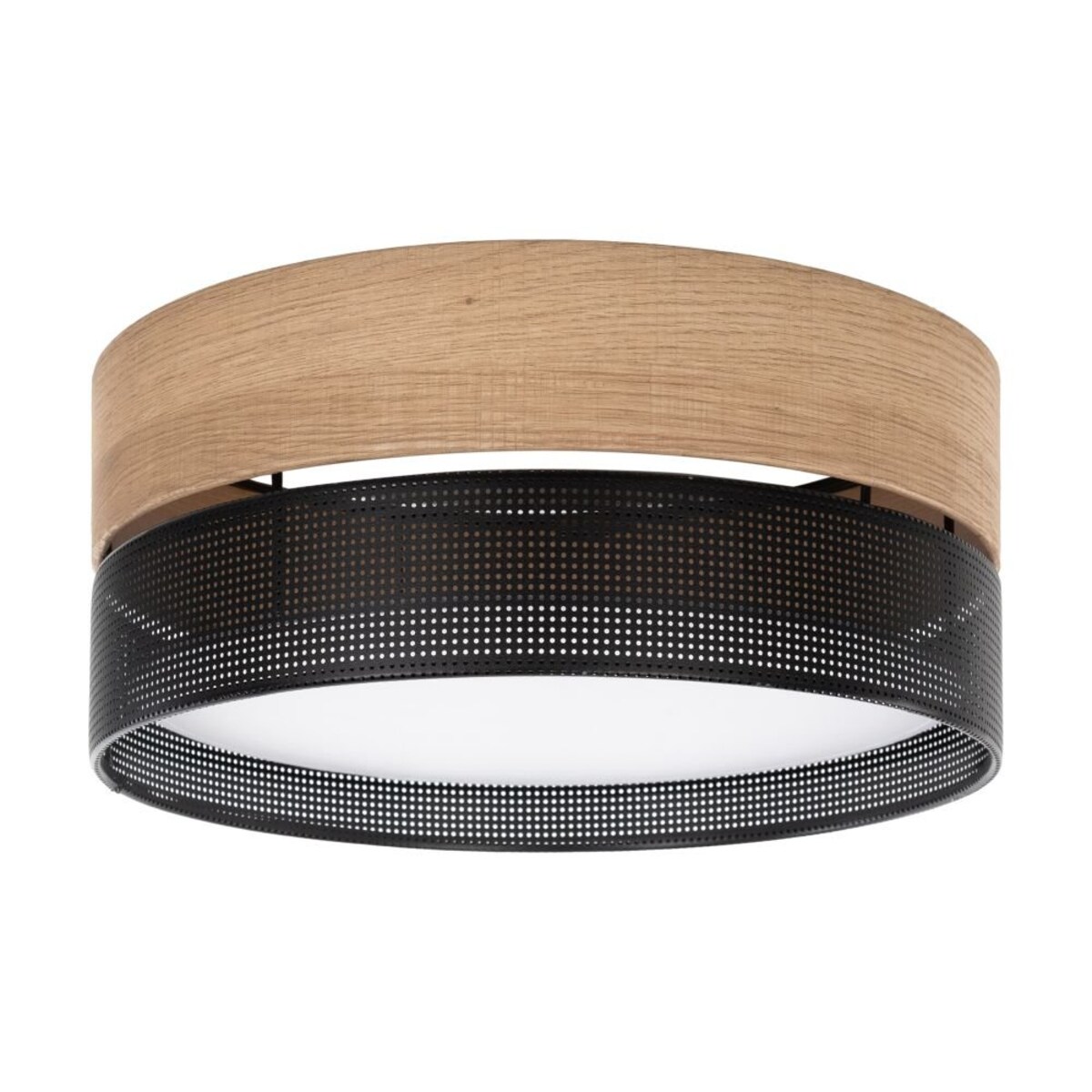 Lampa sufitowa TK Lighting NICOL 4800 czarno-beżowa 4xE27 nowoczesna plafoniera do salonu 45 cm