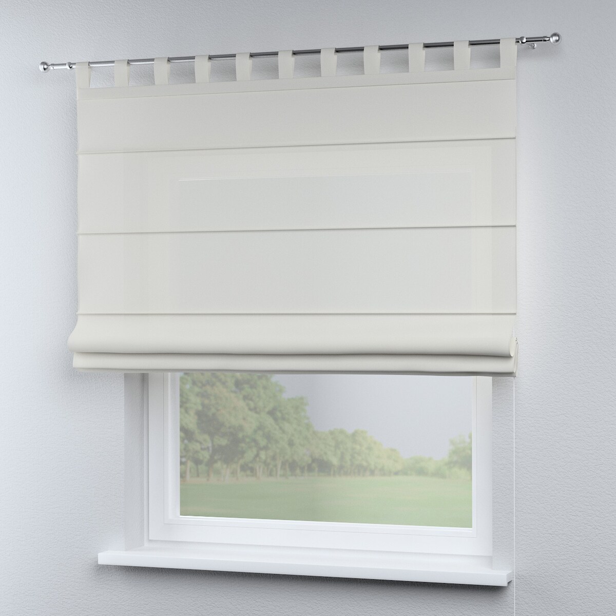 Roleta rzymska Verona 120x170 prześwitujący, naturalny