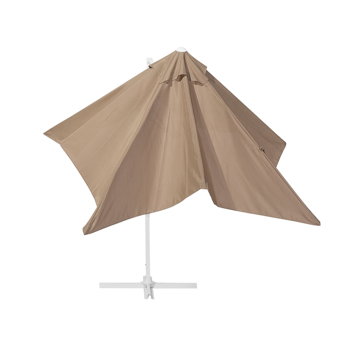 Parasol ogrodowy 250 x 250 cm piaskowy MONZA