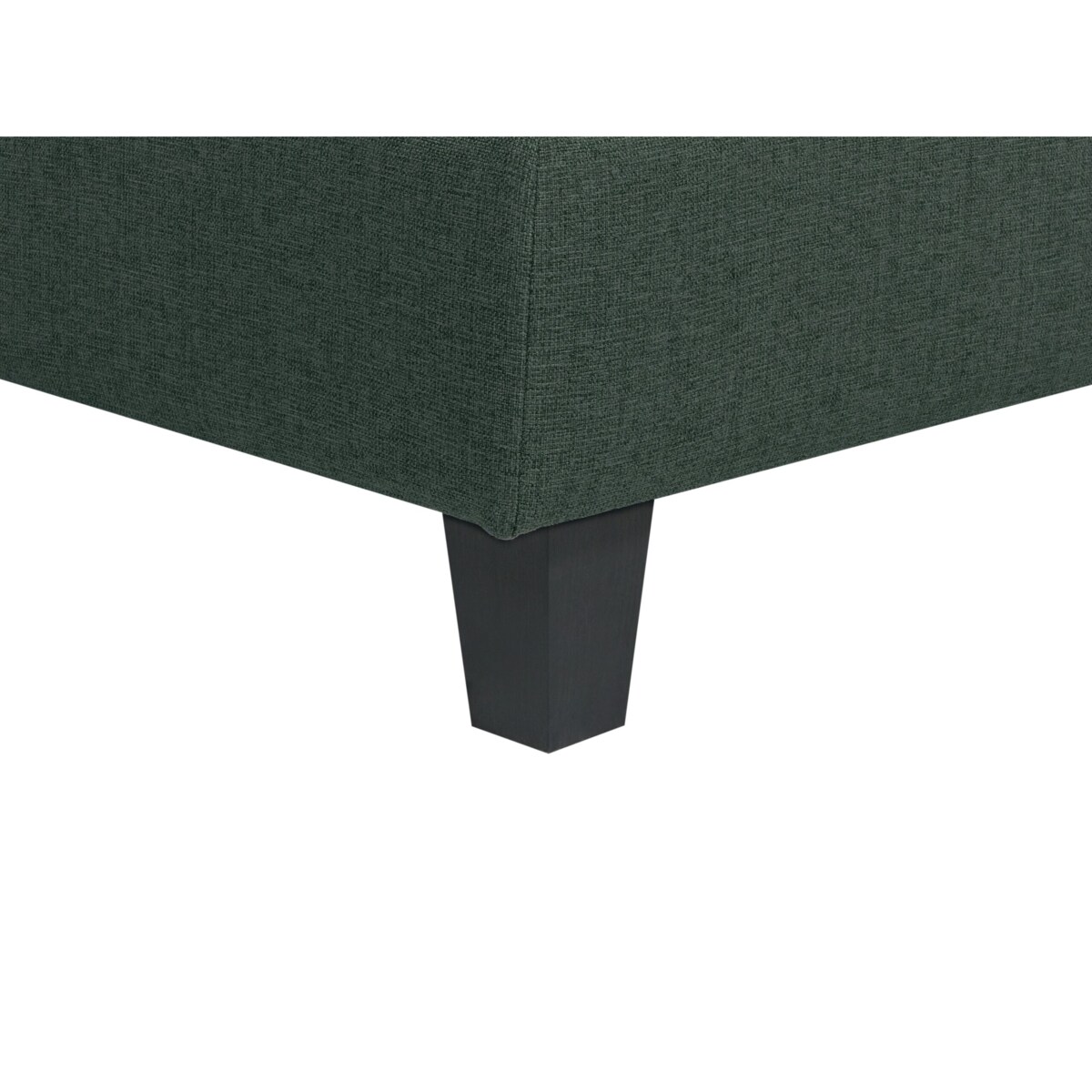 Sofa modułowa 5-osobowa ciemnozielona UNSTAD